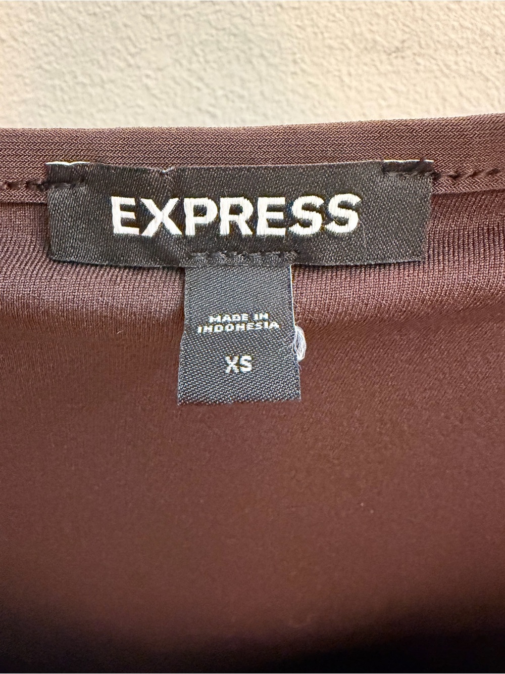 Express Brown Ruched
Side Tank Dress Size XS - Picture 3 of 9